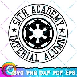 star wars sith academy imperial alumni badge graphic png, svg, sublimation design, star wars svg, digital download