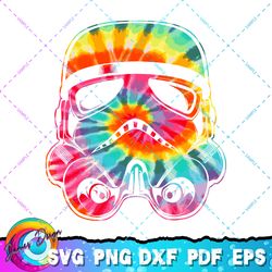 star wars stormtrooper tie dye big face png, svg, sublimation design, star wars svg, digital download