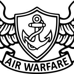 navy enlisted aviation warfare specialist insignia vector file vector file., svg engraving,digital file