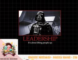 star wars darth vader leadership inspirational poster photo png