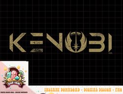 star wars obi-wan kenobi series logo png