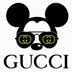 gucci mickey with glasses svg, trending svg, gucci mickey svg, gucci svg, gucci clipart, gucci vector, disney gucci svg,