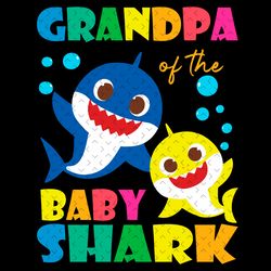 grandpa of the baby shark svg, trending svg, baby shark svg, shark svg, grandpa shark svg, grandpa svg, grandfather shar