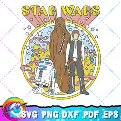 star wars vintage psych rebels png, svg, sublimation design, star wars svg, digital download