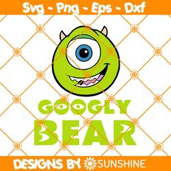 Googly Bear Monster Svg, Couple Shirts, Honeymoon Anniversary Shirt Svg, Monsters Inc Inspired Gift, File For Cricut