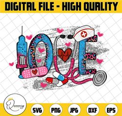 love nurse png, nurse png, love png, stethoscope png, nurse hat,sublimation designs download, digital download, hand dra