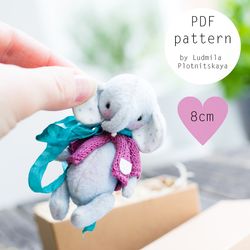 elephant sewing pattern, stuffed elephant pattern