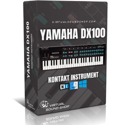 yamaha dx100 kontakt library - virtual instrument nki software