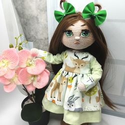 new doll handmade amigurumi designer interior doll