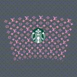 lv full wrap for starbucks cold cup svg, trending svg, lv starbucks cup, lv starbucks svg, starbucks wrap svg,