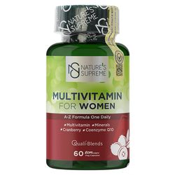 nature's supreme multivitamin for women 60 capsules