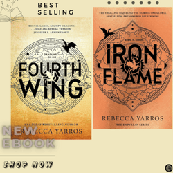 iron flame & fourth wing (empyrian books 1 and 2)  by rebecca yarros (author) in one file