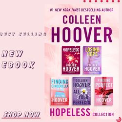 colleen hoover ebook boxed set hopeless series: hopeless, losing hope, finding cinderella, all your perfects, and findin