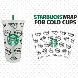 full wrap for starbucks cup svg, trending svg, starbucks wrap svg, starbucks full wrap, starbucks lips svg, starbucks cu