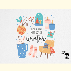 hand drawn winter quote png