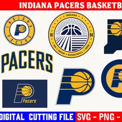 bundle files indiana-pacers svg, basketball team svg, cleveland-cavaliers svg, cricut, silhouette file, bundles