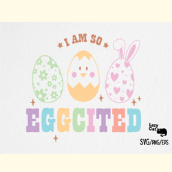 retro easter egg puns svg design