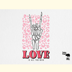 skeleton finger love valentine's png