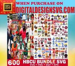 600 hbcu svg collections, hbcu svg, football svg, mega bundle, cricut, digital download