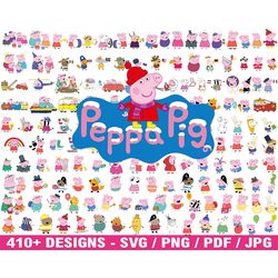 1500 peppa pig svg, peppa pig vector, peppa pig svg bundle, peppa pig cricut, peppa pig vector bundle, peppa pig clipart