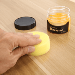 wood restoration natural beeswax | shine-enhancing beeswax furniture polish | 2-in-1 beeswax wood cleaner polish