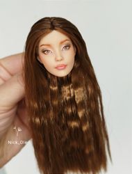 ooak barbie doll head