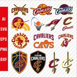 cleveland cavaliers logo svg, cavaliers svg cut files, cavaliers png logo, nba logo, clipart & cricut files, digi down