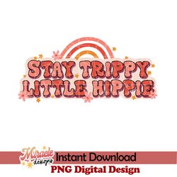 Trippy Hippie Sublimation, Trippy Hippie PNG, Digital Download,  Sublimation, Sublimate, mushrooms, camper, hiking, retro