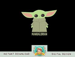 star wars the mandalorian the child stance portrait png