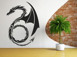 dragon sticker fairytale image car sticker wall sticker vinyl decal mural art decor