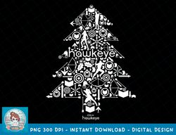 marvel hawkeye christmas tree collage t-shirt copy png sublimate