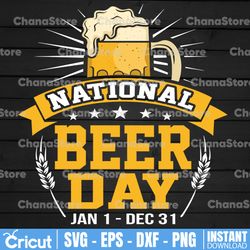 national beer day svg, beer lover svg beer quotes svg, beer saying svg, beer vector file