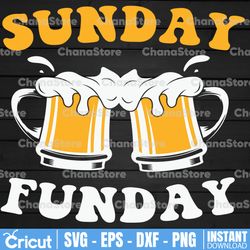 sunday funday beer cheers svg, beer svg, celebrate svg, beer clip art, beer vector
