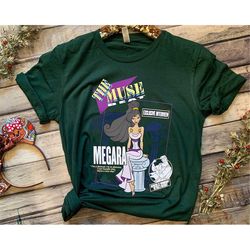 disney magazine cover hercules meg shirt / disney megara the muse tee / disney birthday / walt disney world / disneyland