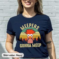 beaker meepers gonna meep unisex t-shirt, beaker the muppet, funny beaker shirt, animal muppets shirt, vintage beaker me