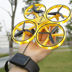 rechargeable hand control drone | gesture controlled drone | hand sensor four-axis drone | gesture remote drone