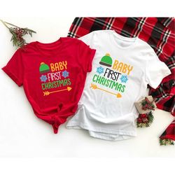 baby first christmas shirt, first christmas celebration shirt, christmas gift, christmas day shirt, christmas baby shirt