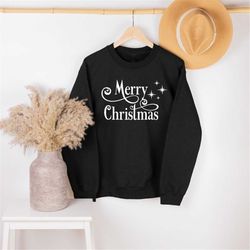 Merry Christmas Sweatshirt, Christmas Family Shirt, Matching Shirt, Christmas Gift, Holiday Shirt Christmas Day Shirt Ch