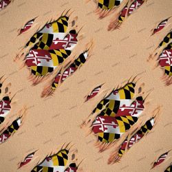 patriot under the skin maryland seamless tileable repeating pattern
