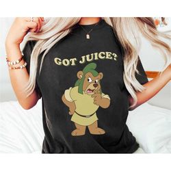 retro gruffi gummi bear got juice disney shirt / disney adventures of the gummi bears t-shirt / disney birthday / hollyw