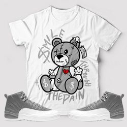 bean unisex sneaker shirt, retro stealth 12s tee, jordan 12 stealth t-shirt, hoodie, tanktop