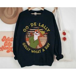 robin hood oo de lally golly what a day sweatshirt / retro 90s disney t-shirt / magic kingdom tee / disneyland family va