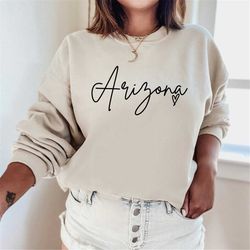 arizona sweatshirt | az | arizona | tailgate sweatshirt | college student gift | college sweater | crewneck sweatshirt |