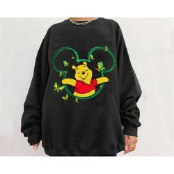 winnie the  pooh mental health sweatshirt / semicolon butterfly / disney mental health awareness /  therapist psychologi