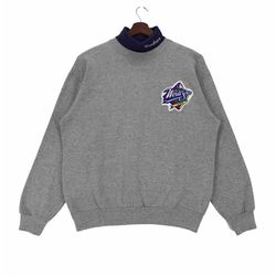 vintage  new york yankees american professional baseball team sweatshirt world series pullover large size vintage sweats