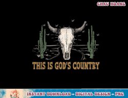 cowgirl boots, god's beautiful country - this is gods music t-shirt copy png