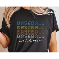 baseball mom svg, png dxf eps, baseball mom shirt, baseball cut files, cricut, silhouette, decal for hat, sweatshirt, tu