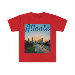 atlanta skyline unisex t-shirt