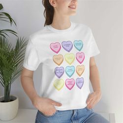 swiftie candy hearts tee / taylor swift eras / valentine's day / gift for her