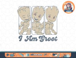 marvel guardians of the galaxy i am groot retro panels t-shirt.pngmarvel guardians of the galaxy i am groot retro panels